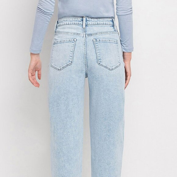 NWT Flying Monkey Super High Rise Barrel Leg Jeans - Picture 3 of 11